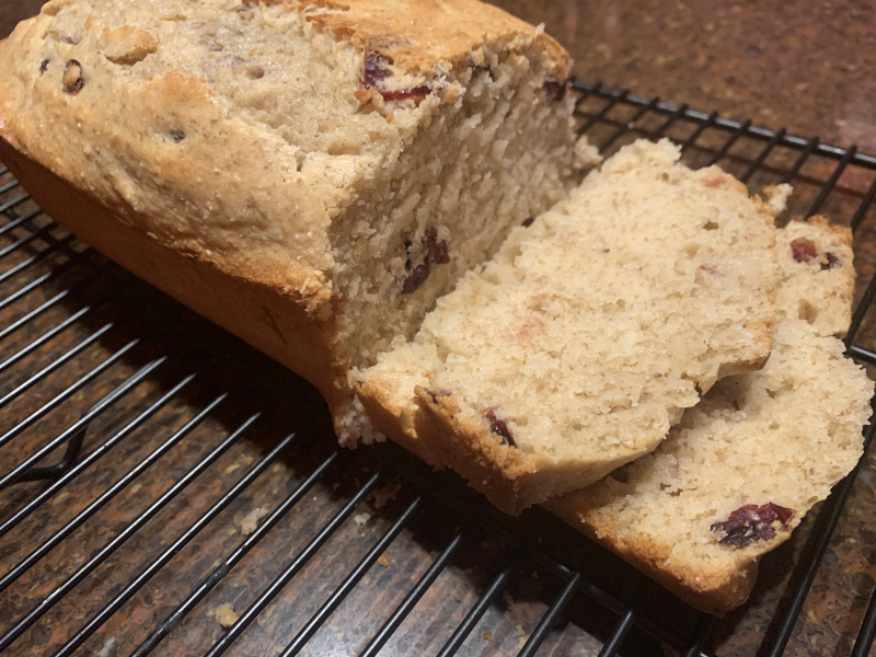 Cranberry Citrus Quickbread