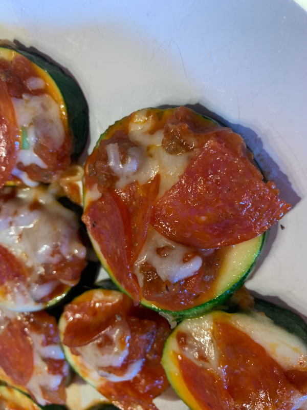 Zucchini Pizza Bites 