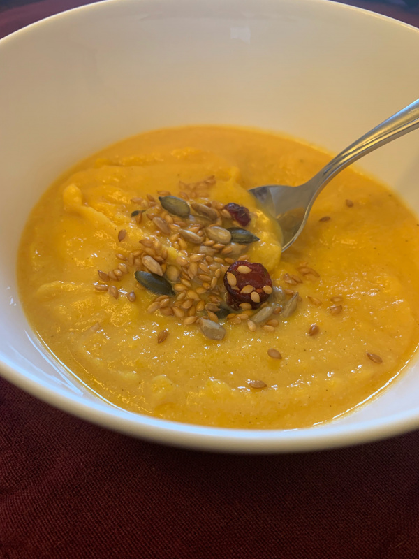 Katherine's 5 Ingredient Butternut Squash Soup